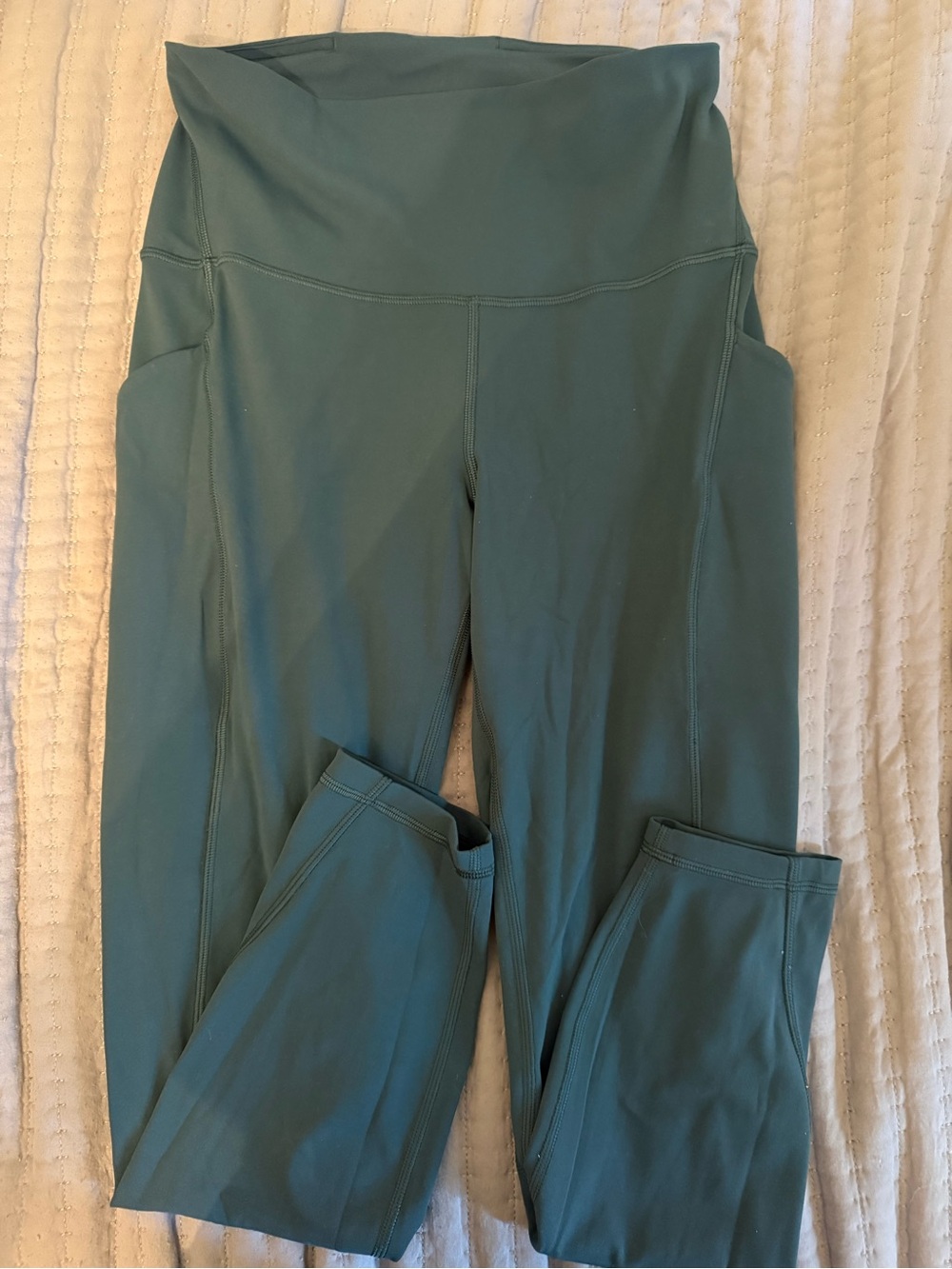 lululemon athletica High-Rise Leggings in Teal Green